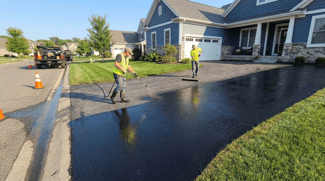 Professional sealcoating service